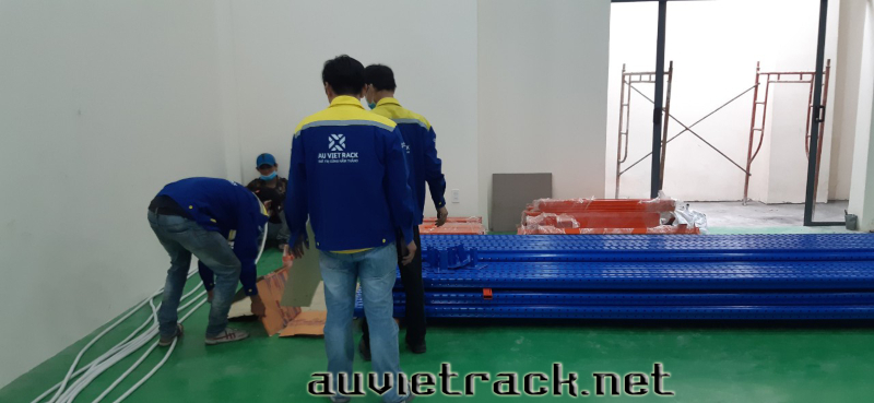 dự án kệ kho dược drive in